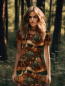 Preview: Woodland  - Eigenproduktion von Graustufen-Stoffe